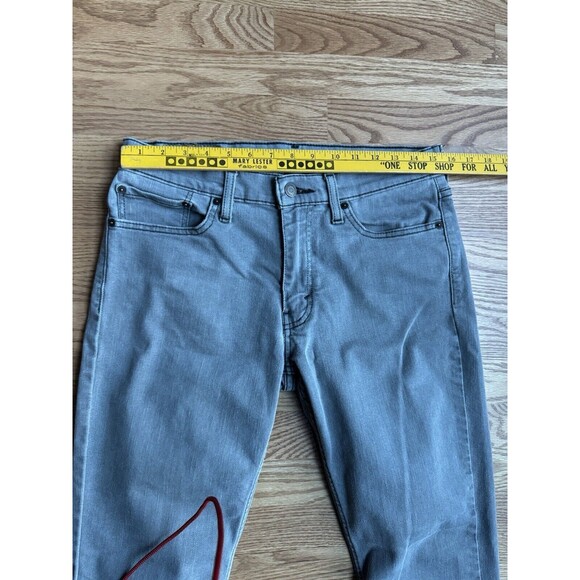 Levis 511 Gray Denim Jeans Men’s Size 32x32 - Picture 2 of 10